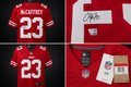 Christian McCaffrey #23 Autographed San Francisco 49ers Nike Jersey – Fanatics Authenticated